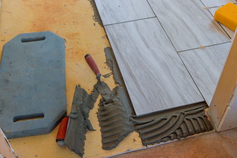 Slate Tile Floor Installation in Loudoun County, VA